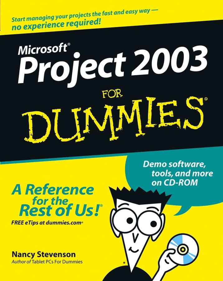 Microsoft Project 2003 for dummies Cover