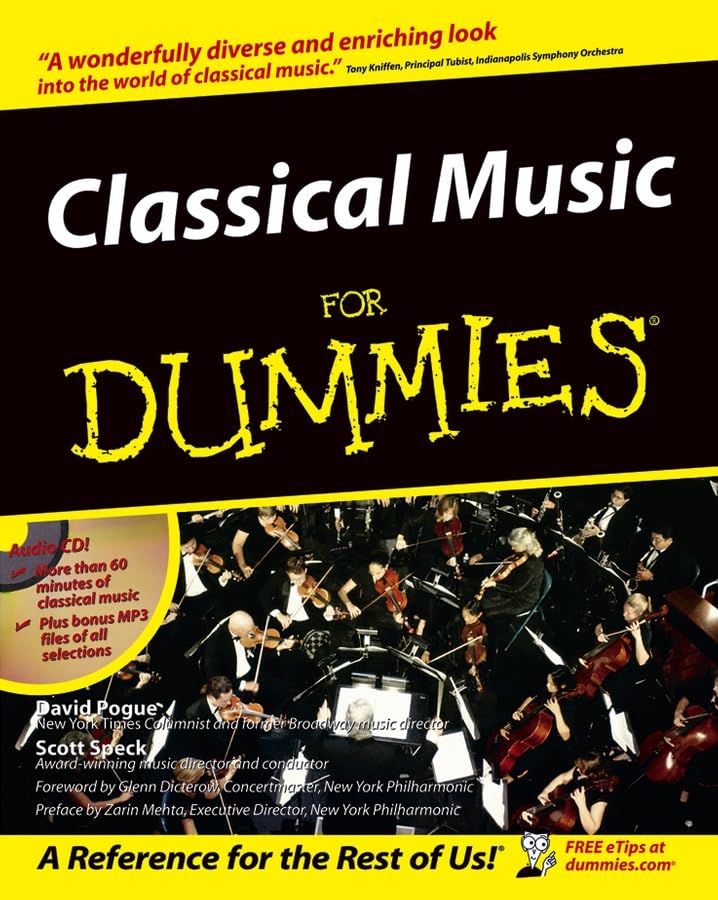 Classical music for dummies Cover