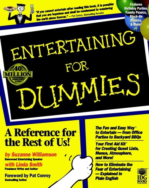 Entertaining for dummies Cover
