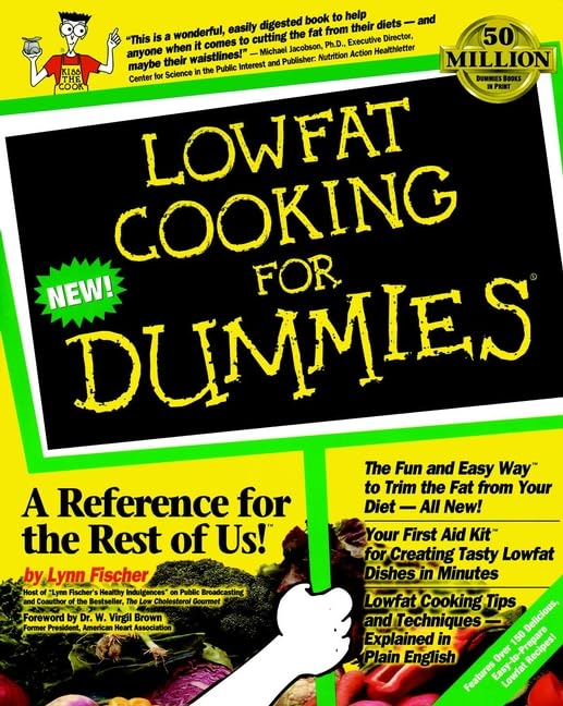 Lowfat cooking for dummies Cover