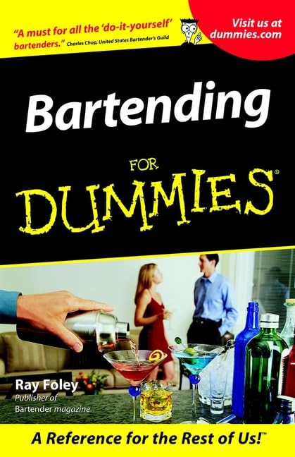 Bartending for dummies Cover