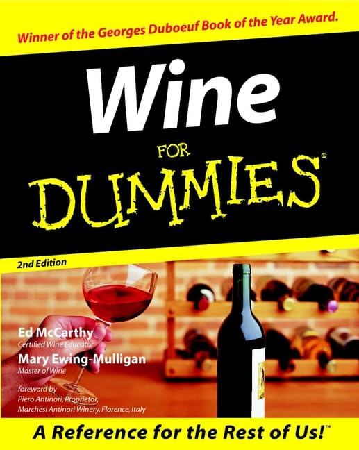 Wine for dummies Cover