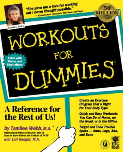 Workouts for dummies Cover