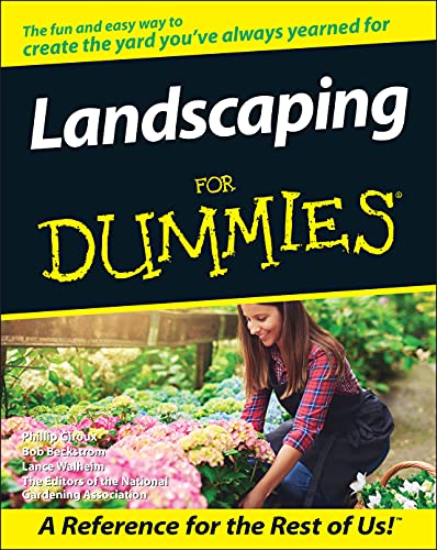 Landscaping for dummies Cover
