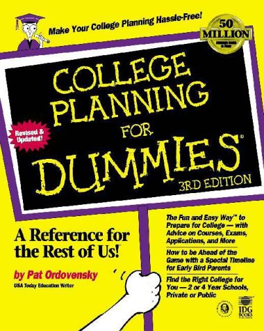 College planning for dummies Cover