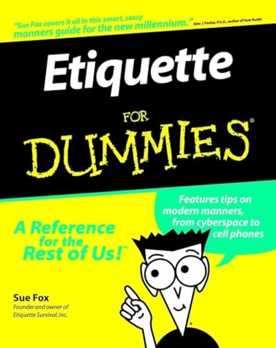 Etiquette for Dummies Cover