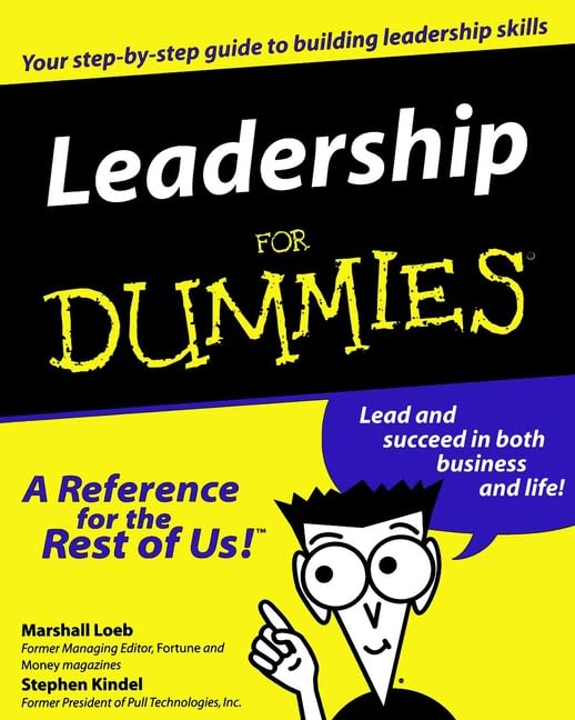 Leadership for dummies Cover