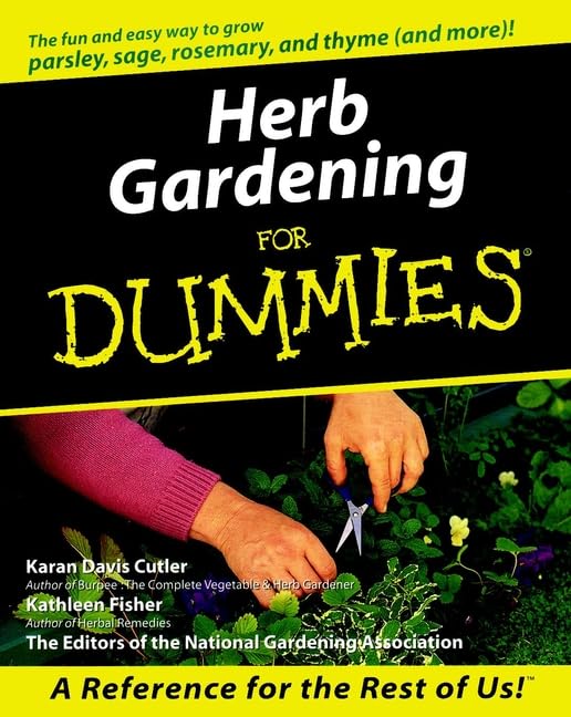 Herb Gardening for Dummies Cover