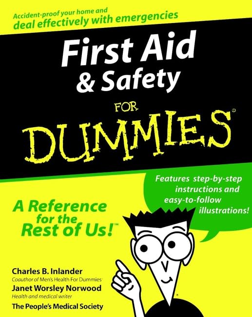 First Aid & Safety for Dummies Cover