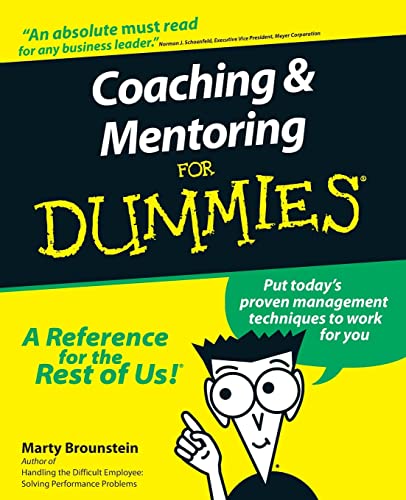 Coaching and Mentoring for Dummies Cover