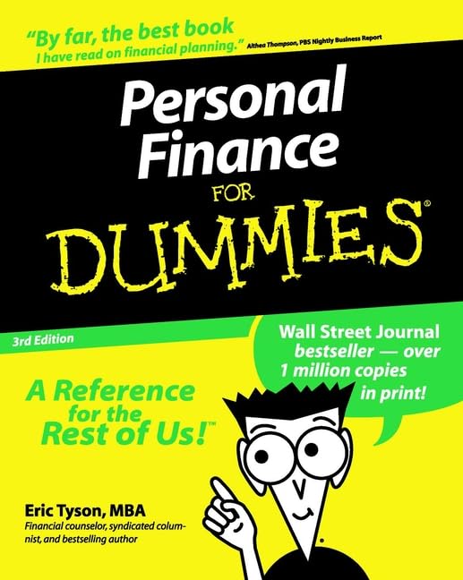 Personal finance for dummies Cover