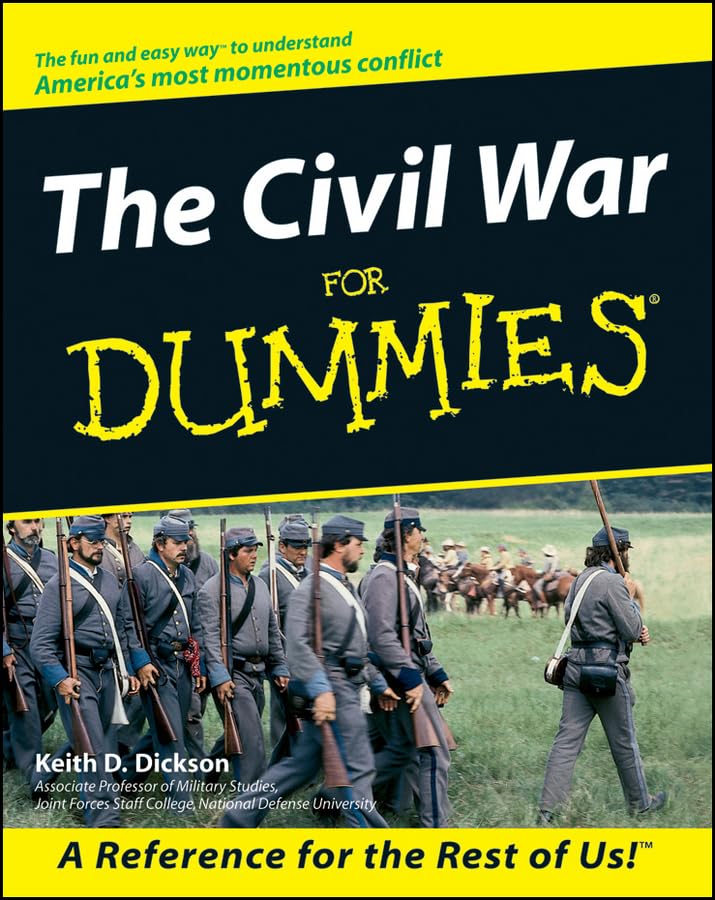 The Civil War for dummies Cover