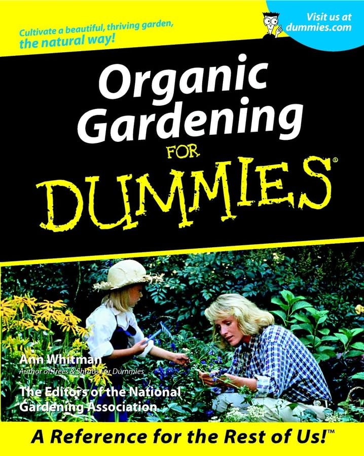 Organic Gardening for Dummies Cover