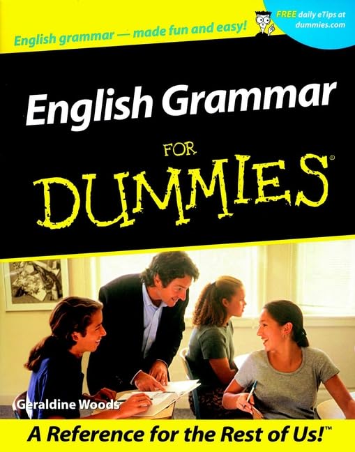 English grammar for dummies Cover