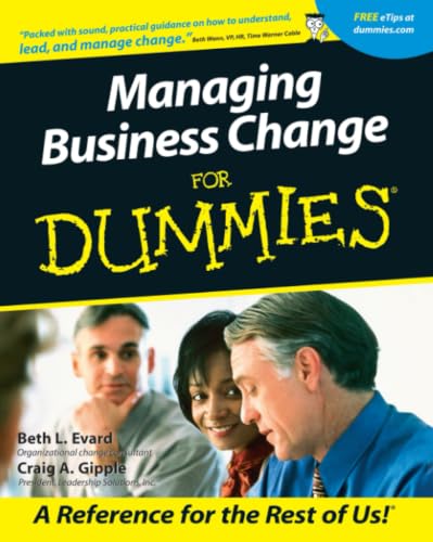 Managing Business Change for Dummies Cover