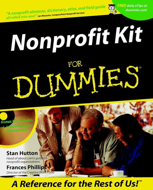 Nonprofit Kit for Dummies (With CD-ROM) Cover