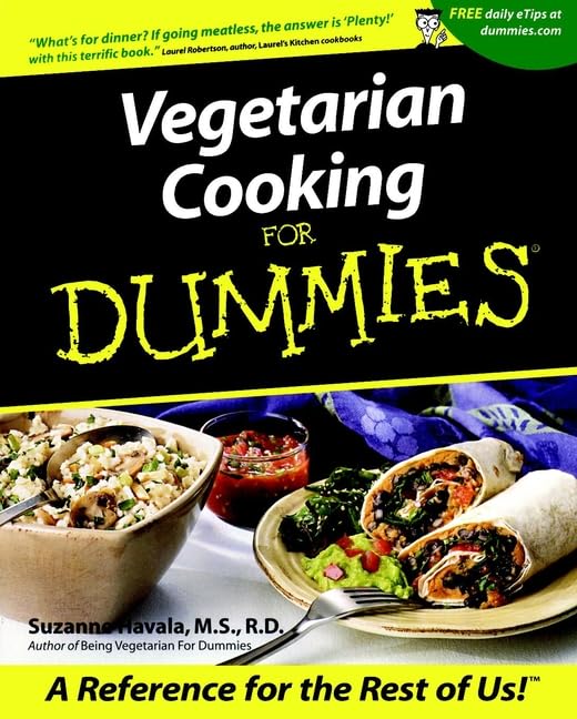 Vegetarian Cooking for Dummies Cover