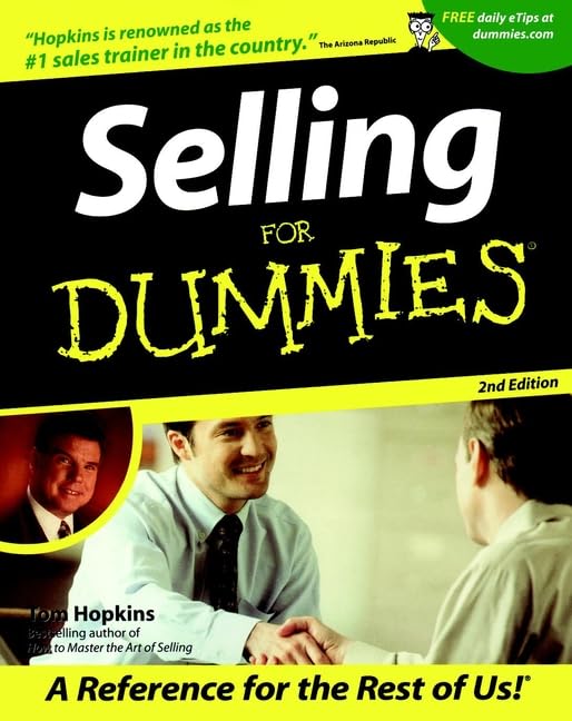 Selling for dummies Cover