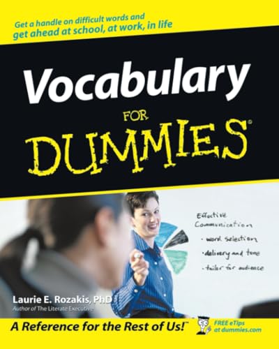 Vocabulary for dummies Cover
