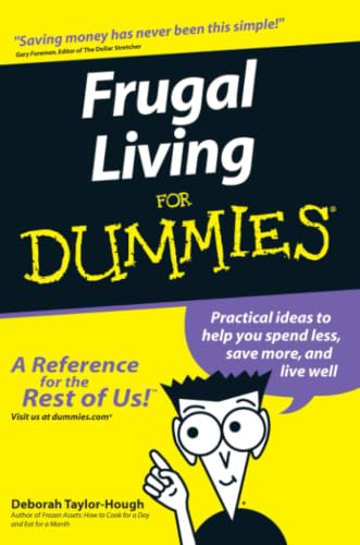 Frugal living for dummies Cover