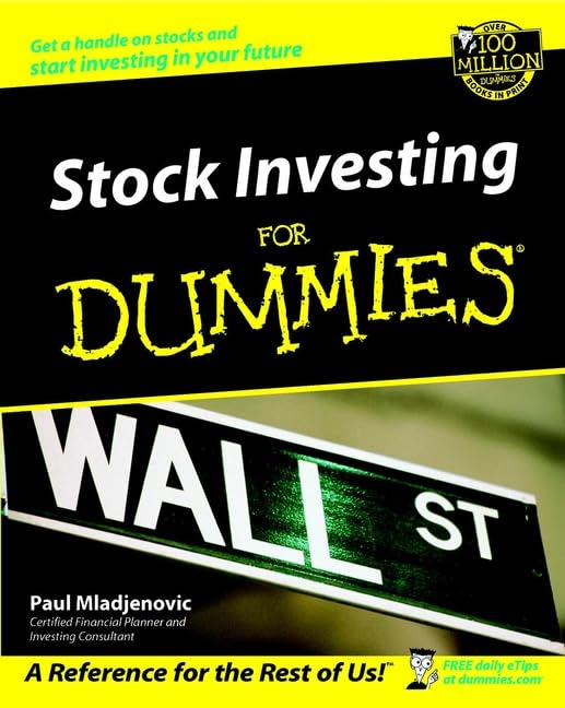 Stock investing for dummies Cover