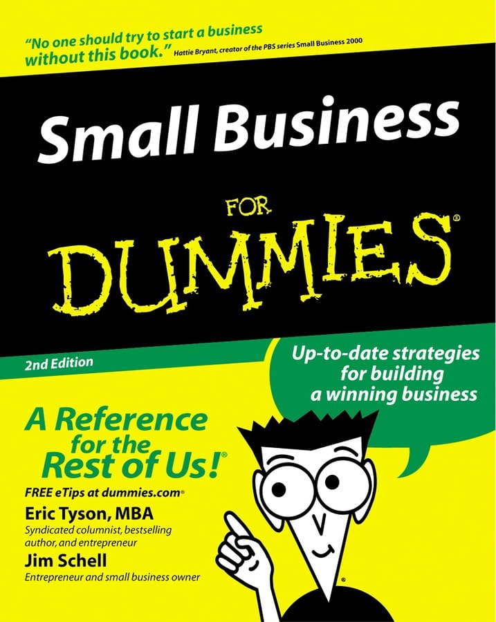 Small business for dummies Cover