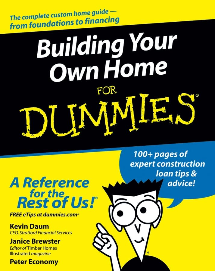 Building your own home for dummies Cover