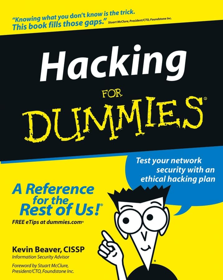 Hacking for dummies Cover