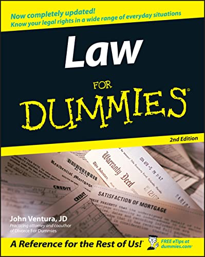 Law for dummies Cover