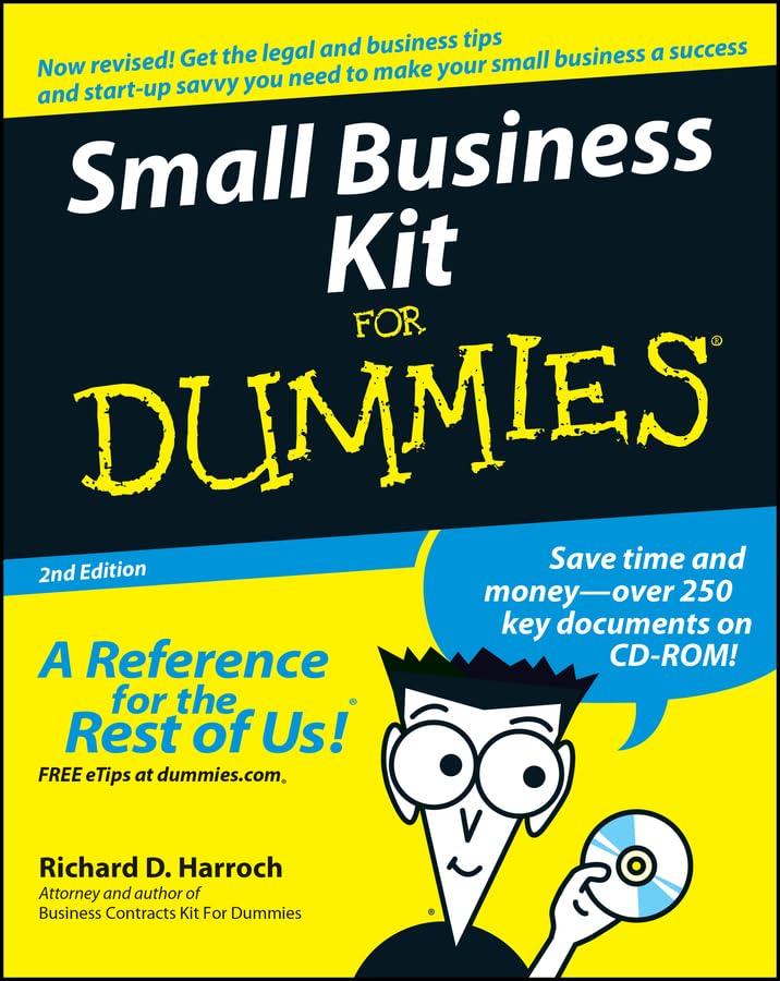 Small business kit for dummies Cover