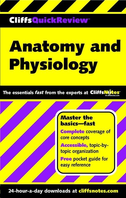 Anatomy and Physiology (Cliffs Quick Review) Cover