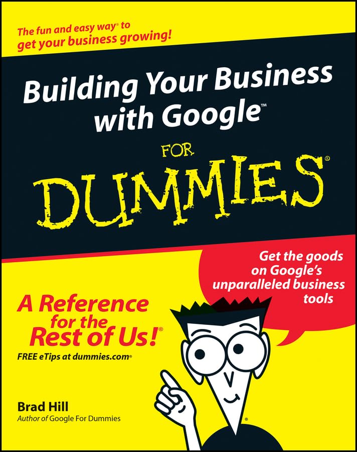 Building Your Business with Google For Dummies Cover