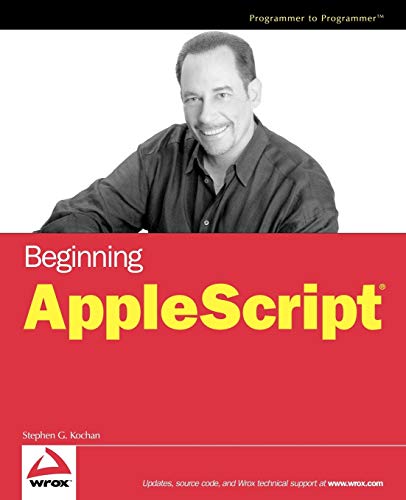 Beginning AppleScript Cover