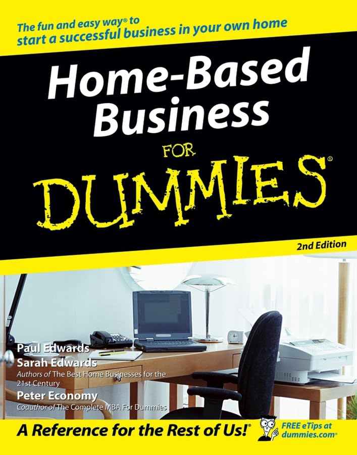 Home-based business for dummies Cover
