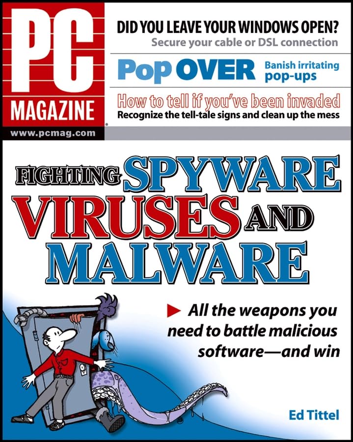 PC magazine fighting spyware, viruses, and malware Cover