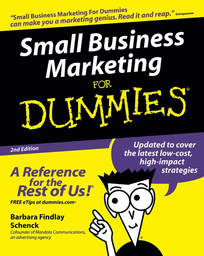 Small business marketing for dummies Cover