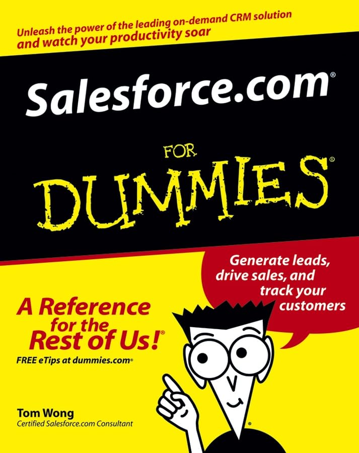Salesforce.com for dummies Cover