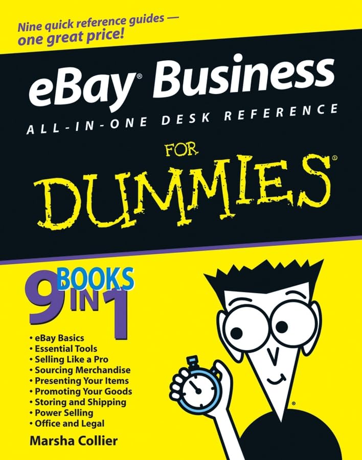 EBay business all-in-one desk reference for dummies Cover