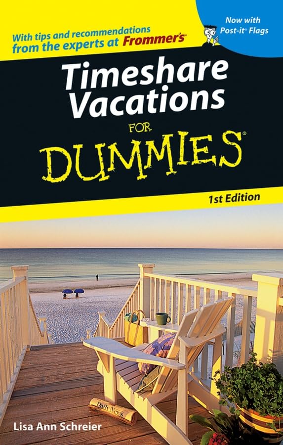 Timeshare vacations for dummies Cover