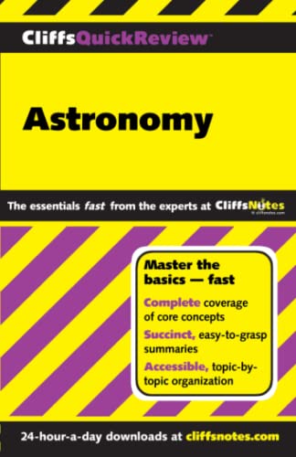 Astronomy (Cliffs Quick Review) Cover