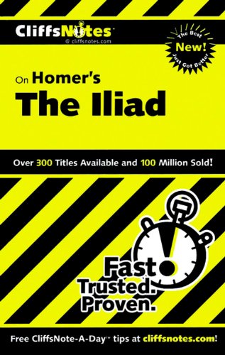 CliffsNotes Iliad Cover
