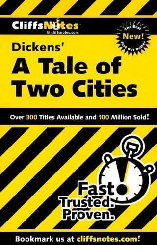CliffsNotes, A tale of two cities Cover