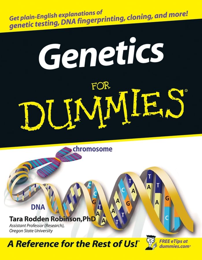 Genetics for dummies Cover