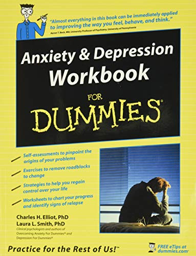 Anxiety & Depression Workbook For Dummies (For Dummies (Psychology & Self Help)) Cover