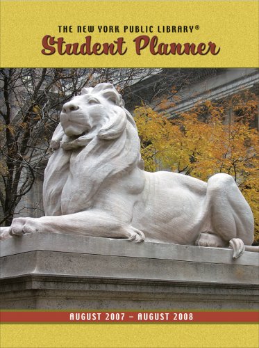 The New York Public Library Student Planner Cover