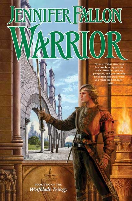 Warrior (The Hythrun Chronicles: Wolfblade Trilogy, Book 2) Cover