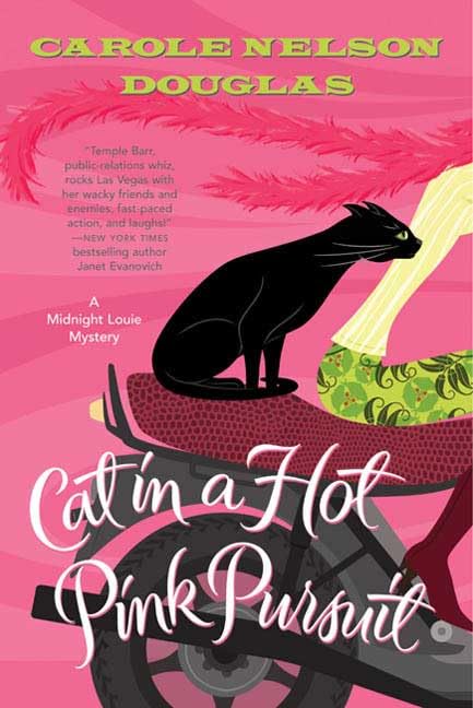 Cat in a hot pink pursuit Cover