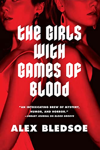 The girls with games of blood Cover