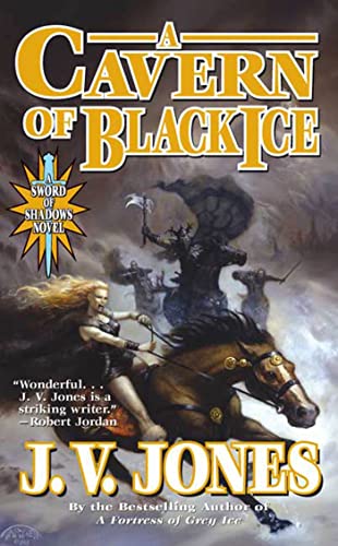 A Cavern of Black Ice (Sword of Shadows) Cover