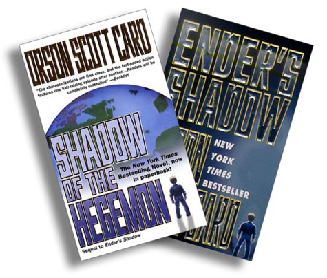 Orson Scott Card Shadow Two-Book Set Cover